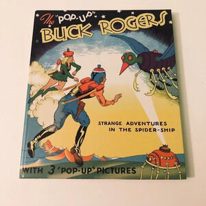 1994 The Pop-Up Buck Rogers  Strange Adventures in the Spider Ship Dick Calkins